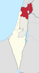 Northern District in Israel (+disputed) (semi-Israel areas hatched).svg