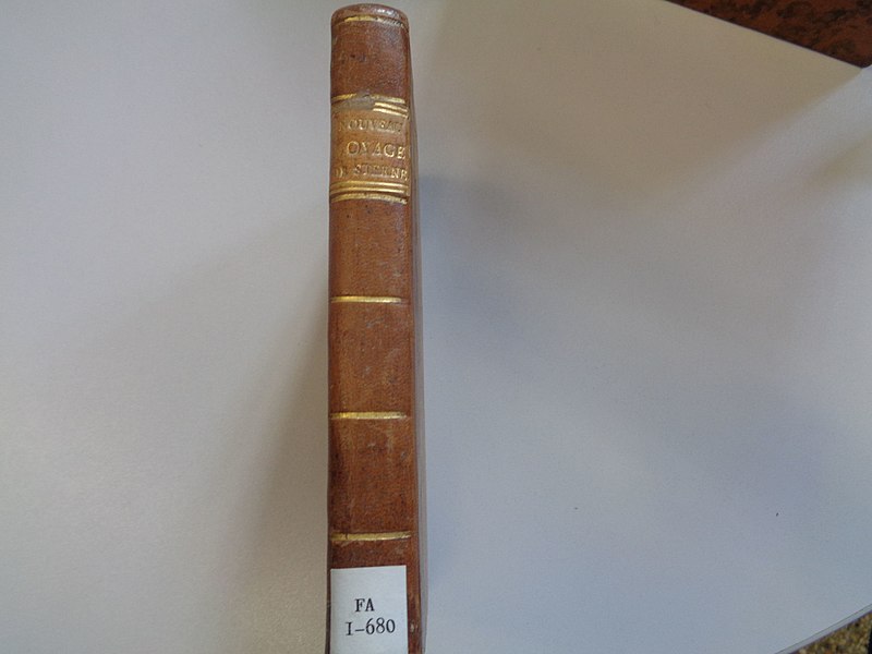 File:Nouveau voyage de Sterne en France, suivi de l'histoire de Le Fevre et d'un choix de lettres familières du même auteur..., 1785 - Bibliothèque de Dijon, fonds ancien (1).jpg