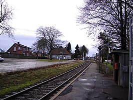 Nyrup, gezien vanaf het station