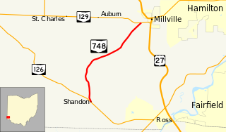Ohio State Route 748 highway in Ohio