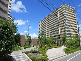 萬有製薬岡崎工場跡地に建設されたマンション