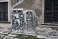 English: Old Waldstein gravestones in collections of Museum Vysočiny in Třebíč. Čeština: Staré náhrobní kameny Valdštejnů ve sbírkách musea Vysočiny.