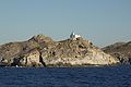 Vello faro na illa de Paros