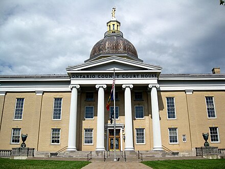 Ontario County Courthouse, Canandaigua Historic District