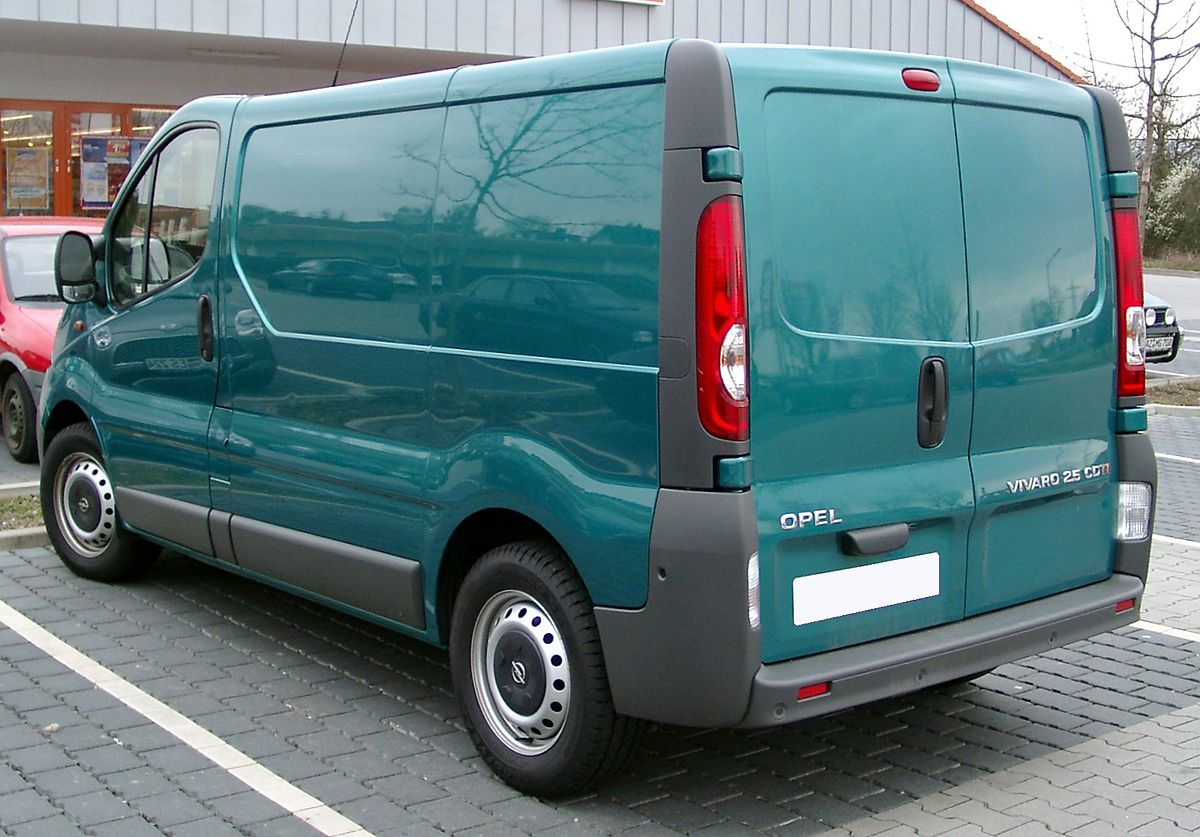 File:Opel Vivaro rear 20080409.jpg - Wikimedia Commons