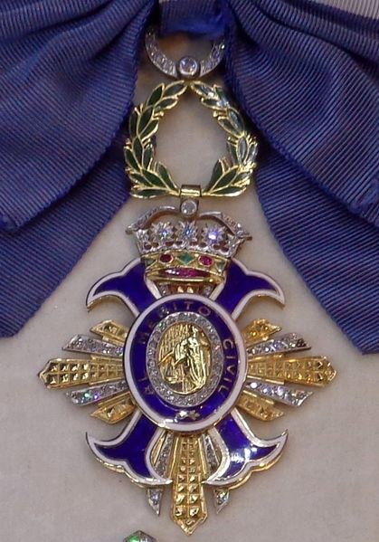 File:Order of Civil Merit grand cross with diamonds badge (Spain 1950) - Tallinn Museum of Orders.jpg