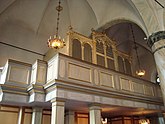 Fil:Orgelläktaren, Avesta kyrka.jpg