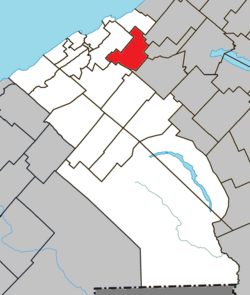 Padoue Quebec location diagram.png