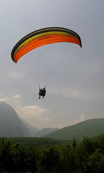 Peja paragliding