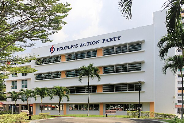 People's Action Party headquarters in New Upper Changi Road