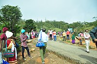 Visitors at Eravikulam National Park (ഇരവികുളം നാഷണൽ പാർക്കിലെത്തിയ സന്ദർശകർ)