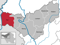 Läget för Perl i Landkreis Merzig-Wadern