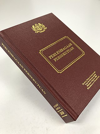 <span class="mw-page-title-main">Constitution of Malaysia</span> Federal Constitution of Malaysia