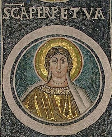 Mosaic of Saint Perpetua, Croatia