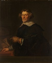 Portrait of Pieter Cornelis Hooft (1581-1647), High bailiff of Muiden, historian and poet