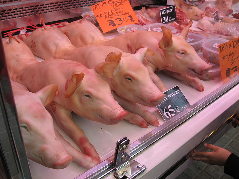 File:Piggies Boqueria Market.jpg