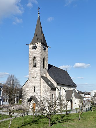 Parish church Saint Matthias Pinsdorf - Kirche.JPG