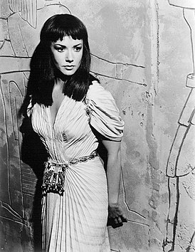 Piper Laurie como Cleopatra, 1959