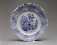 1840s plate for the American market