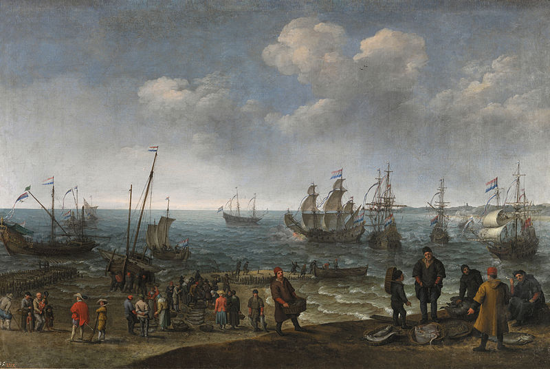 File:Playa con pescadores (Adam Willaerts).jpg