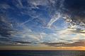 The sky in Porto Covo, Portugal