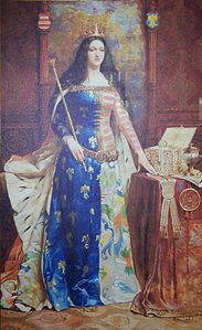 Portret Królowej Jadwigi w ZSP 6 Piotrków Tryb by Ron.jpg