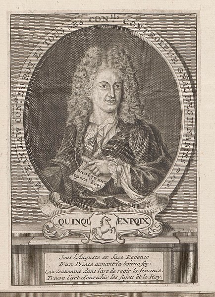 File:Portret van John Law, ca. 1720 De opgehulde Actionisten in hun eer en aan zien gesteld (titel op object) Het Groote Tafereel der Dwaasheid (serietitel), BI-B-FM-077-40A.jpg