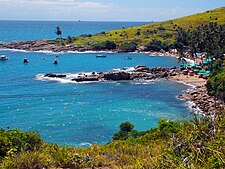 Cape of Santo Agostinho, the site of Brazil's discovery by Vicente Yáñez Pinzón