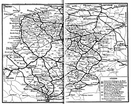 Geografisk tygväska med handväska