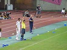 Rafael Bastos with Consadole Sapporo. Rafael Bastos debuted in a J-League match.jpg