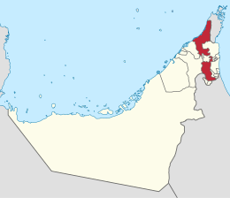 Ras al-Khaima - Sijainti