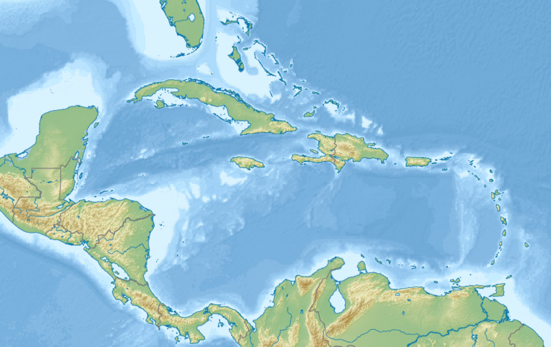 File:Relief Map of Caribbean.png