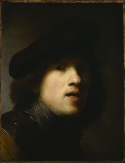 Rembrandt van Rijn, Self-portrait (1629)