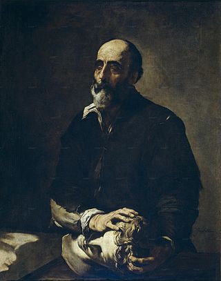 <span class="mw-page-title-main">The Blind Sculptor</span> 1632 painting by Jusepe de Ribera