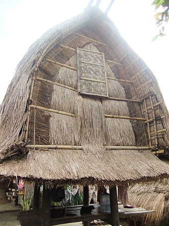 Lumbung rice barn Rice barn Traditional Sasak Village Sade.JPG