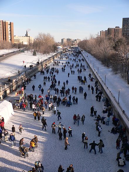 Rideau Canal, downtown Ottawa