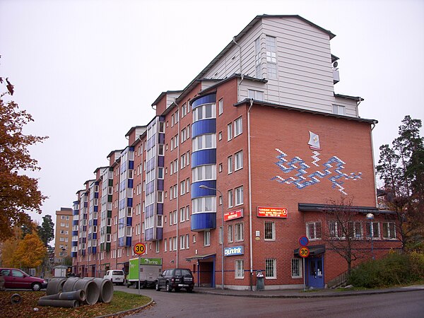 Refurbished Million Programme homes in Rinkeby (2009)