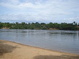 El río Vaupés cerca de Mitú