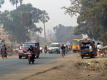 Road connecting New Zero Mile with NH-57