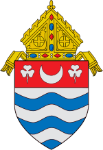 Le blason de l'archidiocèse de Newark