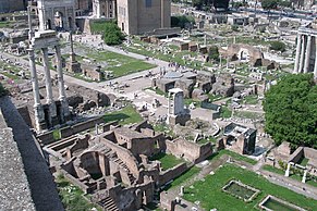 Rome, Italy, Ancient Roman Forum (Forum Romanum).jpg