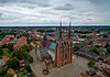 Catedral de Roskilde aérea.jpg