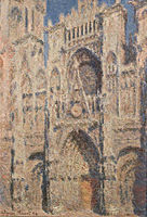 Katedrála v Rouenu za slunečního světla (1894)