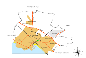 carte des quartiers de royan Le Chay Quartier De Royan Wikipedia carte des quartiers de royan