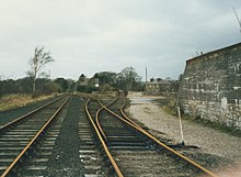 Ministry of Defence sidings at Warcop in 1989 Rusty rails - geograph.org.uk - 224671.jpg