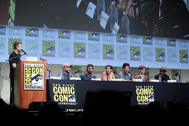 The cast and crew of Maze Runner: The Scorch Trials at the 2015 San Diego Comic-Con.