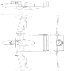 Drawing of Saab J-21R Saab J-21R.svg