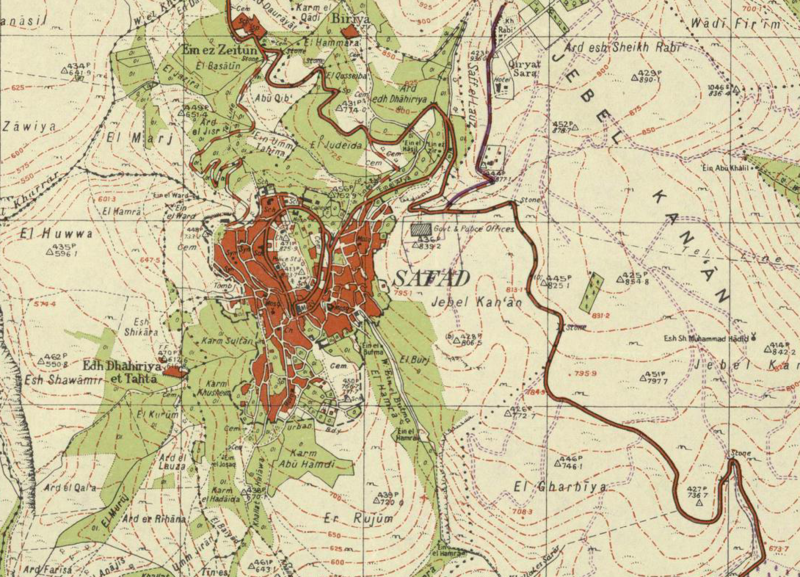 File:Safed Survey of Palestine map from 1942.png