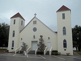 St. Anthony Parish, established 1883 San Antonio FL Church01.jpg