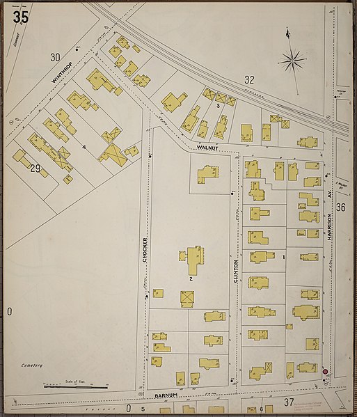 File:Sanborn Fire Insurance Map from Taunton, Bristol County, Massachusetts. LOC sanborn03864 003-36.jpg